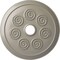 Ekena Millwork Spiral Ceiling Medallion (Fits Canopies up to 4"), Hand-Painted Pearl White, 25 1/4"OD x 4"ID x 2"P CM25SPPWS - alternate 1